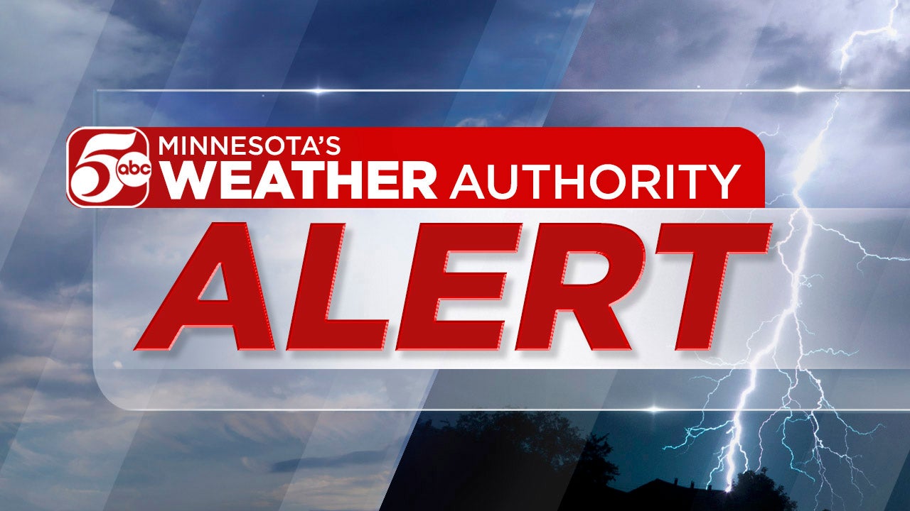 Minnesota’s Weather Authority Alert: Persistent rainfall Friday - 5 EYEWITNESS NEWS