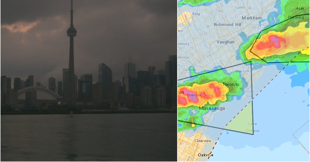 ‘Good chance’ tornadoes will touch down during severe thunderstorms in southern Ontario. Live updates here. - CTV News