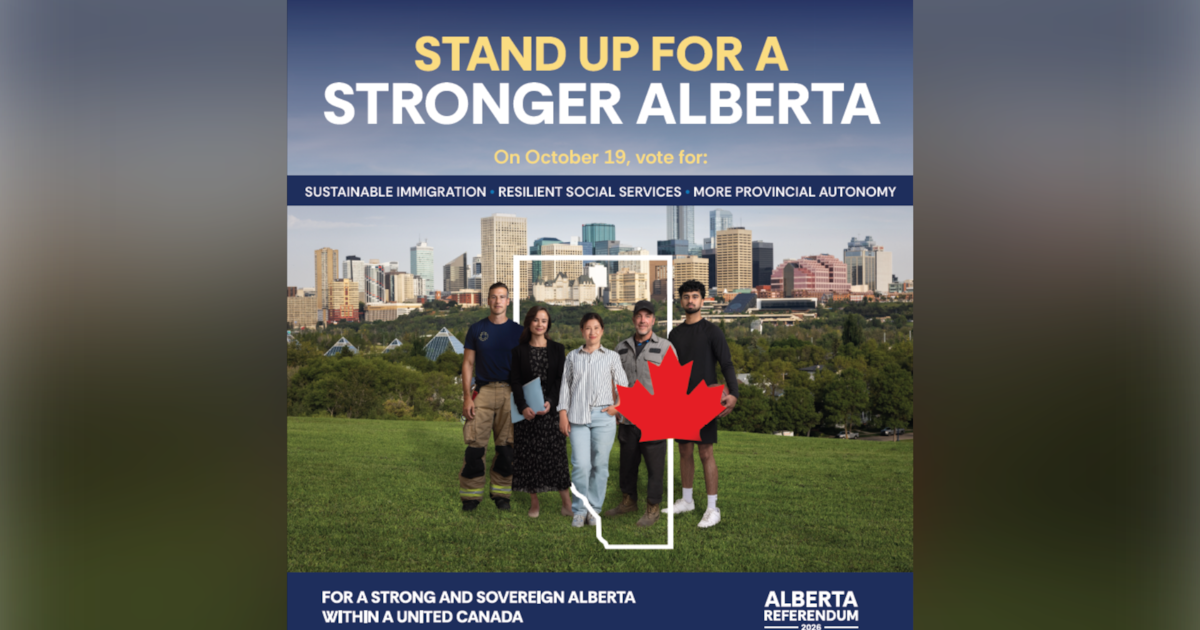 Alberta government launches $4M ad campaign ahead of fall referendum - CTV News
