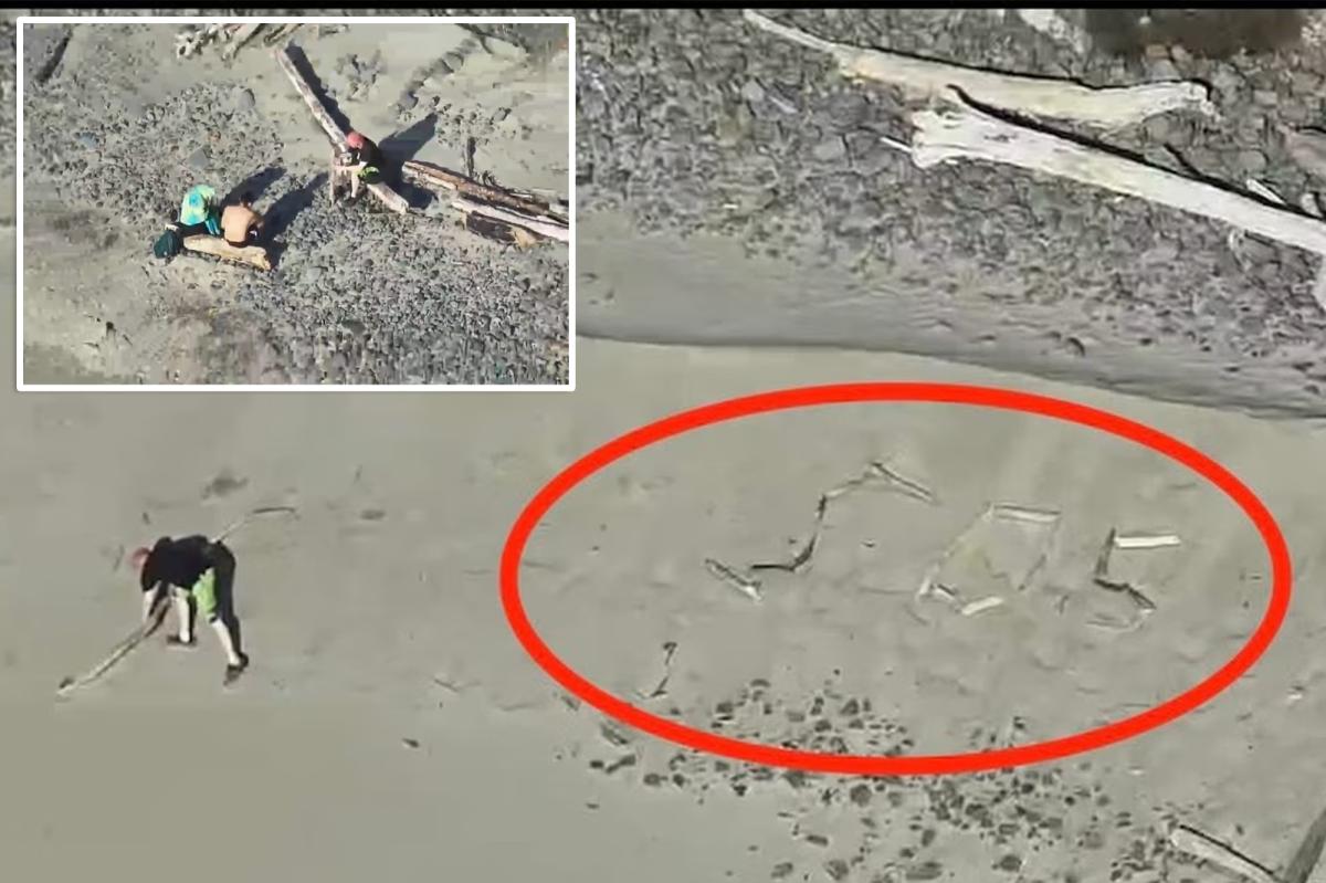 Tourists stranded on Oregon beach after trying to snap 'dramatic' photo