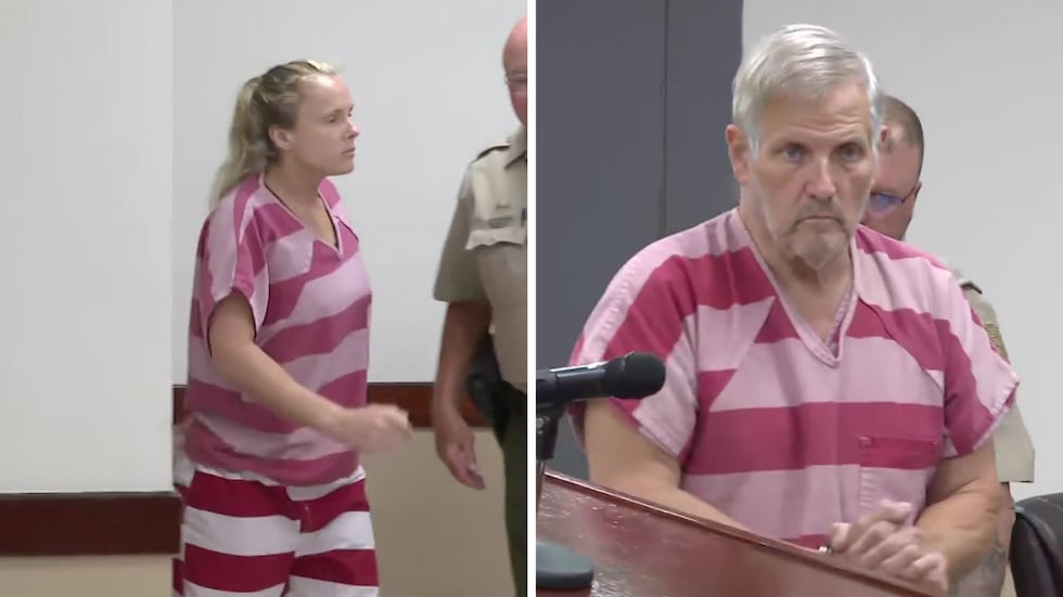 Geordyn Hayes (left) John Hayes (right)