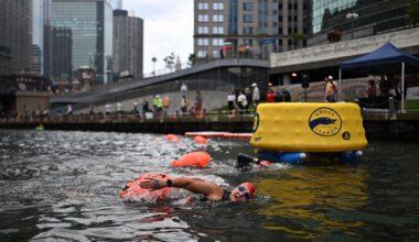 Chicago River Swim Scheduled For Sunday Is Cancelled Due To Storms