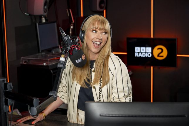 For use in UK, Ireland or Benelux countries only Undated BBC handout photo of Sara Cox, host of the Radio 2 Breakfast show 2026. The 51-year-old has said that her new programme will air on July 6, with Hollywood star Tom Hanks to join her in the studio as her first guest. The DJ made the announcement while appearing on Vernon Kay's Radio 2 show on Monday, and said she is "very, very excited" to get started. Issue date: Monday June 15, 2026. PA Photo. Photo credit should read: Sarah Louise Bennett/BBC/PA Wire NOTE TO EDITORS: Not for use more than 21 days after issue. You may use this picture without charge only for the purpose of publicising or reporting on current BBC programming, personnel or other BBC output or activity within 21 days of issue. Any use after that time MUST be cleared through BBC Picture Publicity. Please credit the image to the BBC and any named photographer or independent programme maker, as described in the caption.