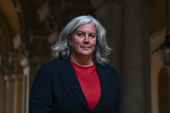 LONDON, UNITED KINGDOM - SEPTEMBER 1: UK Secretary of State for Transport Heidi Alexander arrives at 10 Downing Street to attend the first Cabinet meeting of the new parliamentary session following Parliament's summer recess in London, United Kingdom, on September 1, 2026. (Photo by Rasid Necati Aslim/Anadolu via Getty Images)