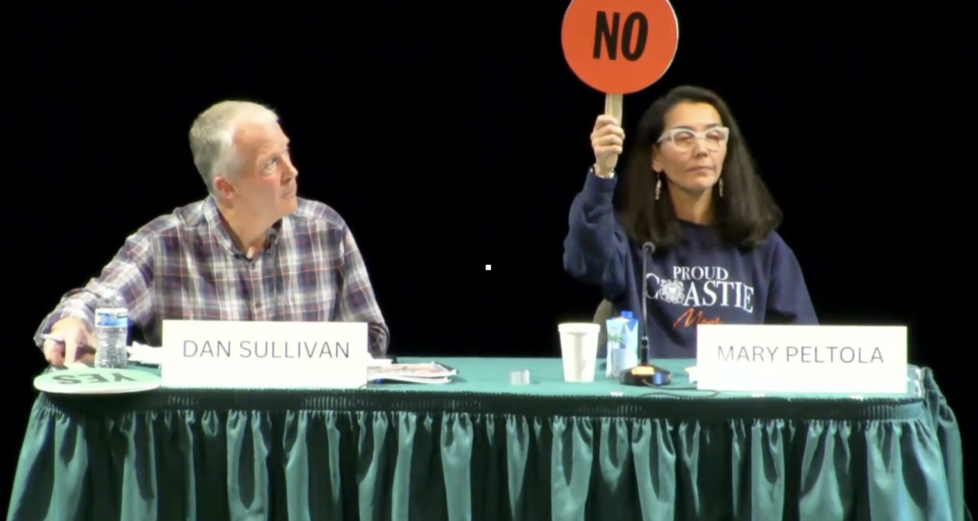 Dan Sullivan Copies Mary Peltola's Answer at Debate