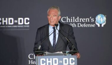 RFK Jr. delivers victory lap speech at anti-vaccine nonprofit he once led