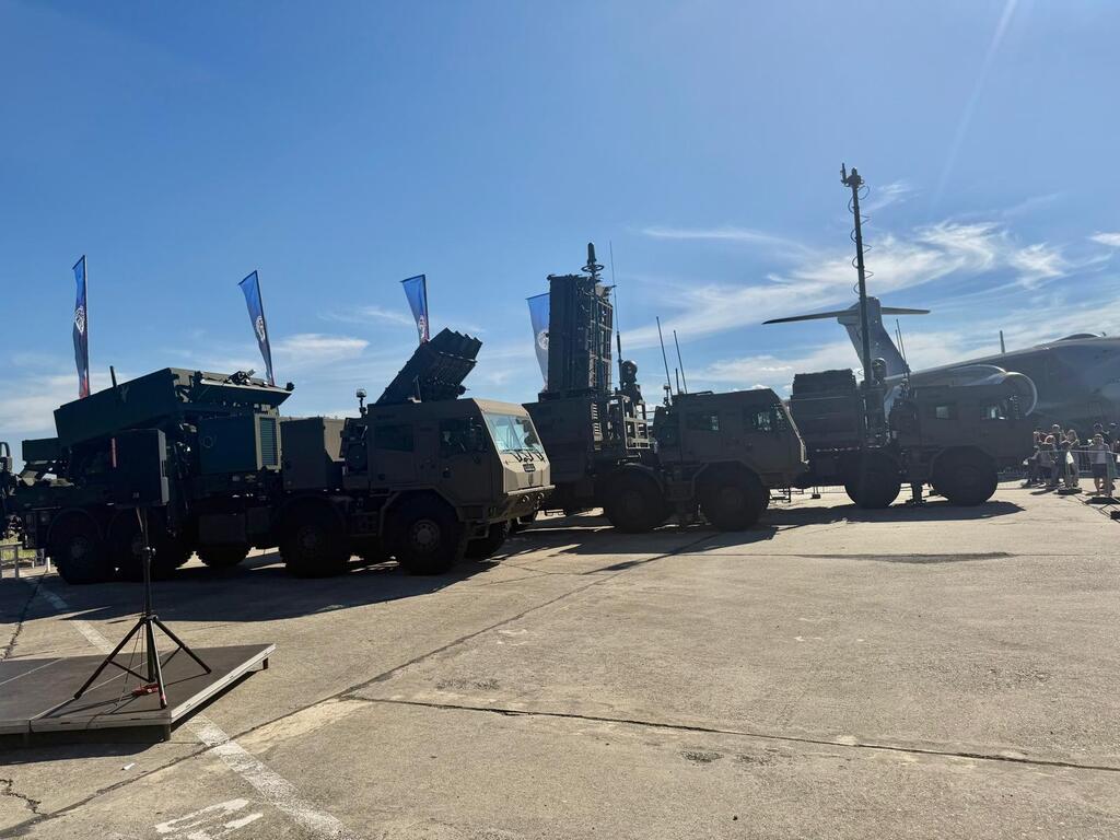 Spyder on display in the Czech Republic. (Photo: Rafael) מערכת ספיידר של רפאל ב-NATO Days באוסטרבה, צ'כיה