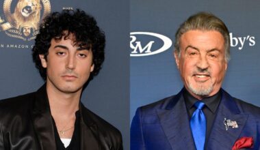 Anthony Ippolito and Sylvester Stallone.