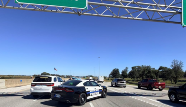 Large law enforcement presence gathered off I-65 in Warren County, KSP confirms crews respond to trooper-involved shooting