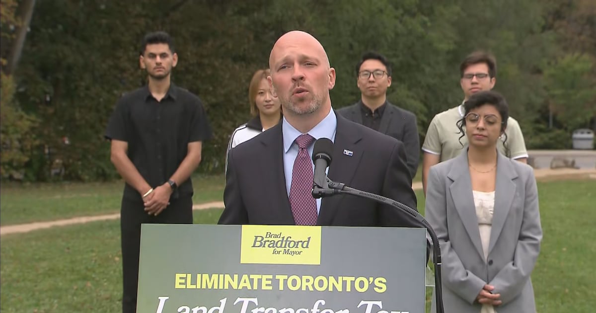 Bradford promises to scrap municipal land transfer tax for homes under $1.1M