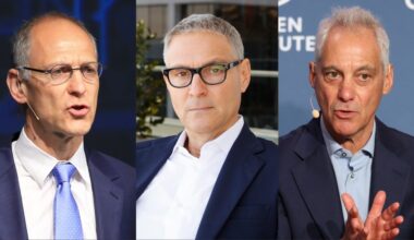 Zeke, Ari and Rahm Emanuel