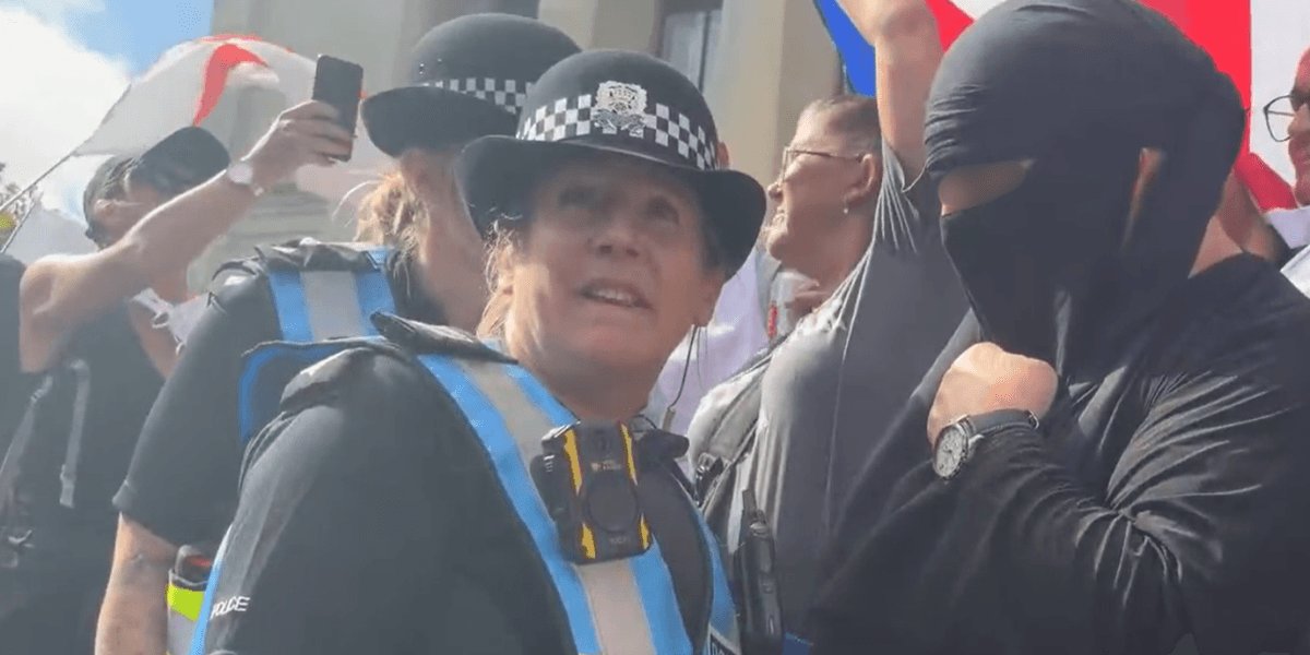 Portsmouth news: Man, 76, charged for wearing burka at anti-migrant demonstration