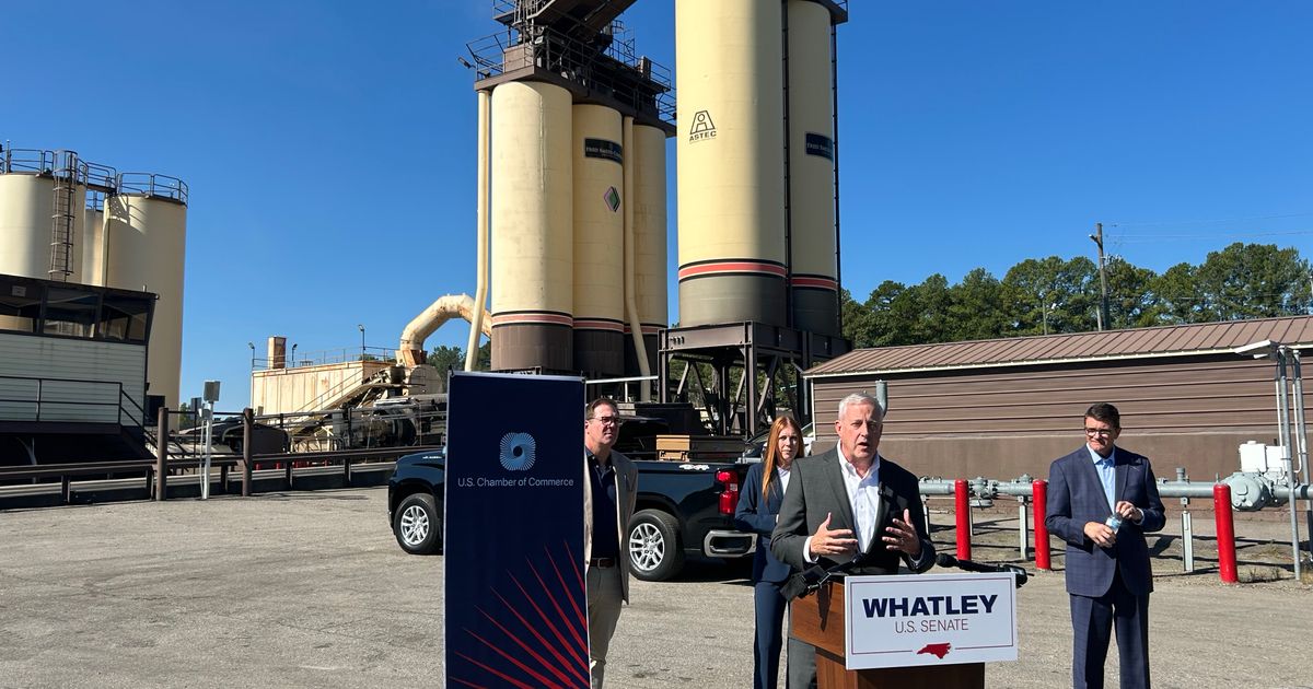 Whatley doubles down on support for tariffs, Iran War, tax cuts :: WRAL.com