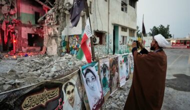 Families grieve in the ruins of an Iranian school where a US strike killed dozens of children :: WRAL.com