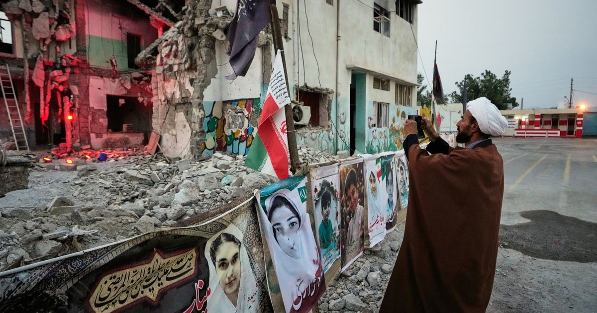 Families grieve in the ruins of an Iranian school where a US strike killed dozens of children :: WRAL.com