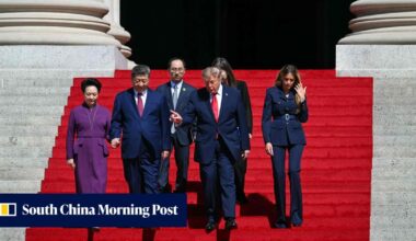 What Donald Trump and Xi Jinping revealed in the body language with their wives
