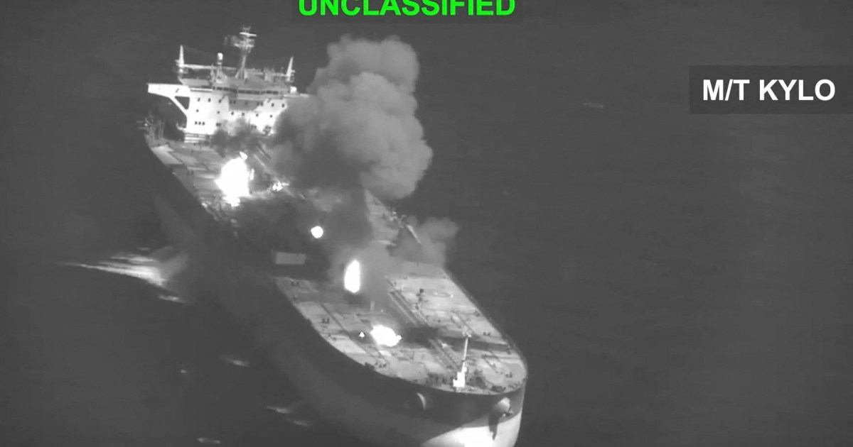 US says it hit Iran oil tankers helping finance ‘regional proxies’ | US-Israel war on Iran News
