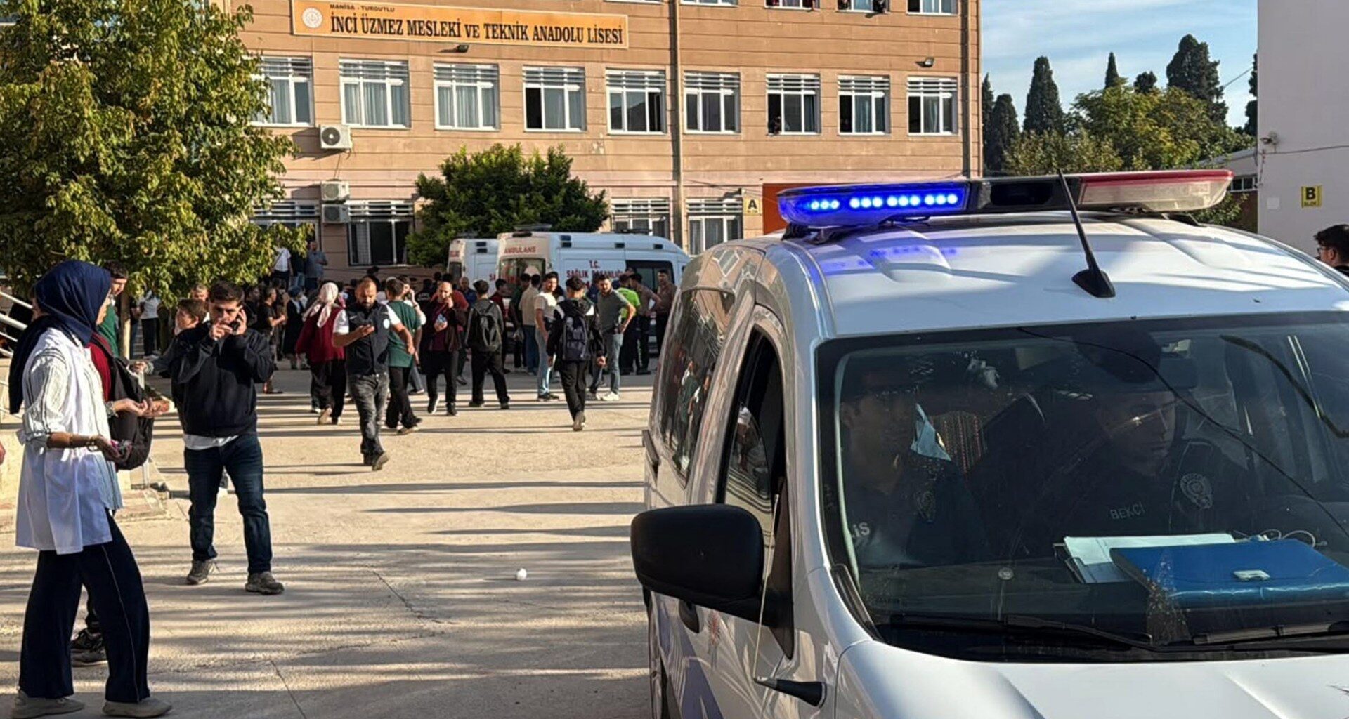 Attacker opens fire near high school in western Turkiye, wounding 11 | Gun Violence News