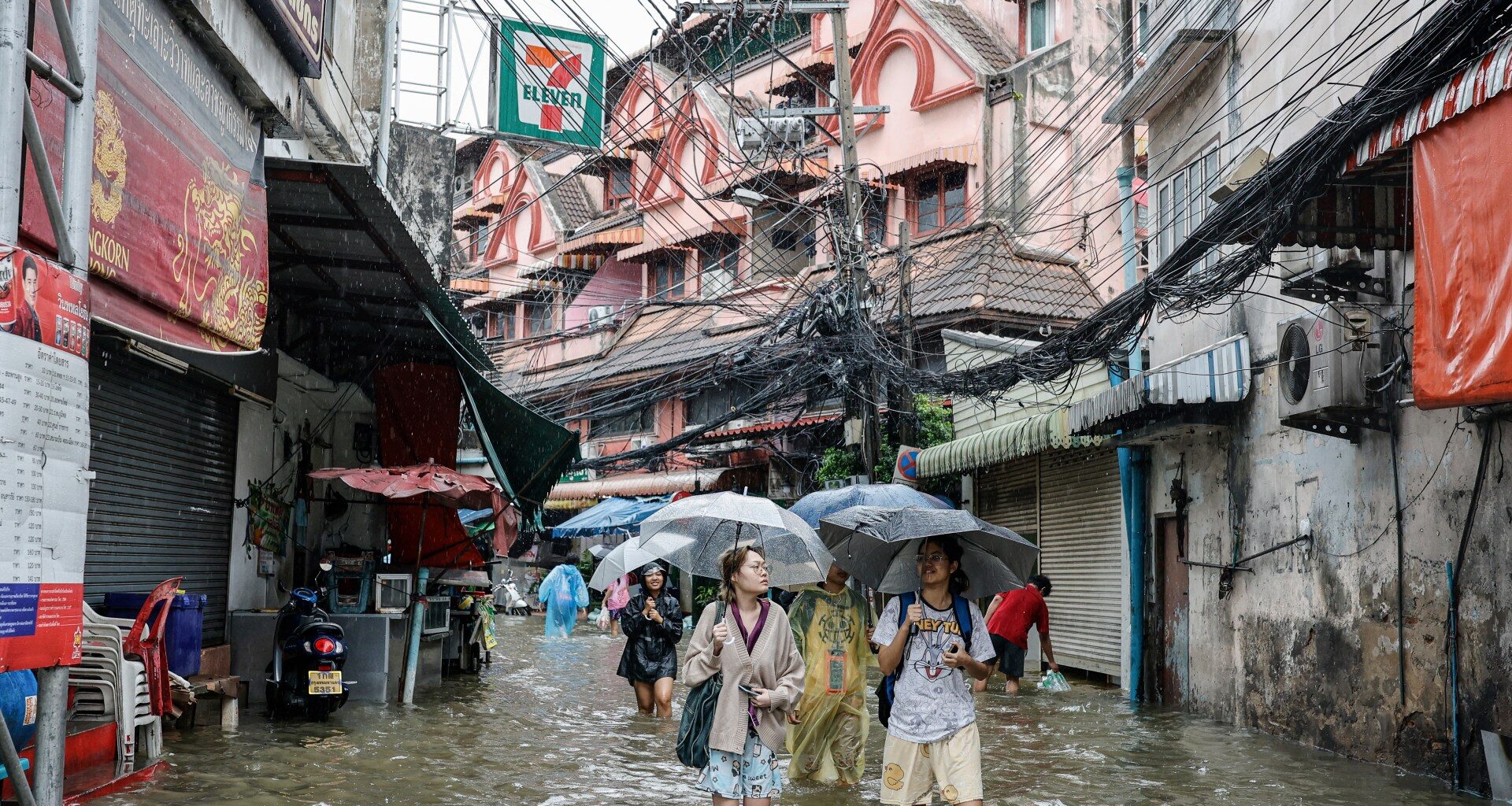 Disaster zone declared across Bangkok as heavy rain triggers flooding | Weather News