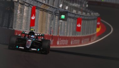 F1 Spanish GP: Antonelli leads tricky second practice as Lindblad crashes