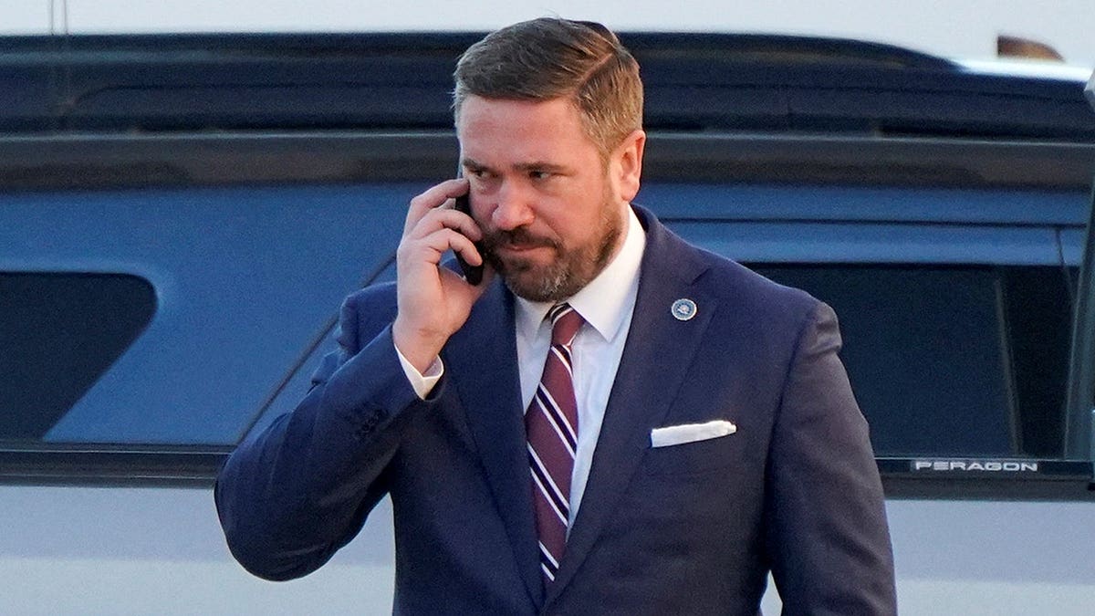 FBI Deputy Director Andrew Bailey on the phone