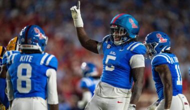 AP Top 25 poll: Ole Miss climbs to No. 4 in Week 4 college football rankings