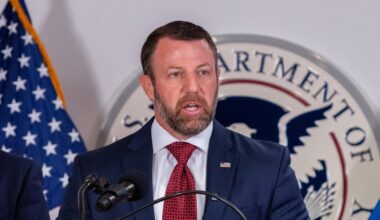 Coast Guard plane carrying Markwayne Mullin makes emergency landing after engine failure