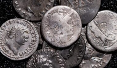 Man's metal detector wouldn't stop beeping, leading to record-breaking trove of ancient Roman coins