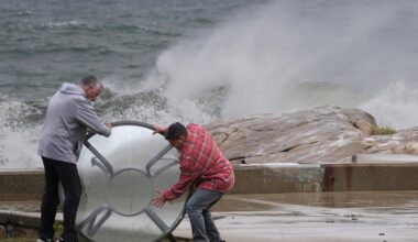 Nor'easter barrels down on East Coast, threatens millions with severe flooding and powerful winds