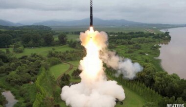 North Korea Launches 2 Ballistic Missiles Toward Sea