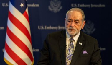 US ambassador Huckabee says Israel must protect Palestinians in occupied West Bank