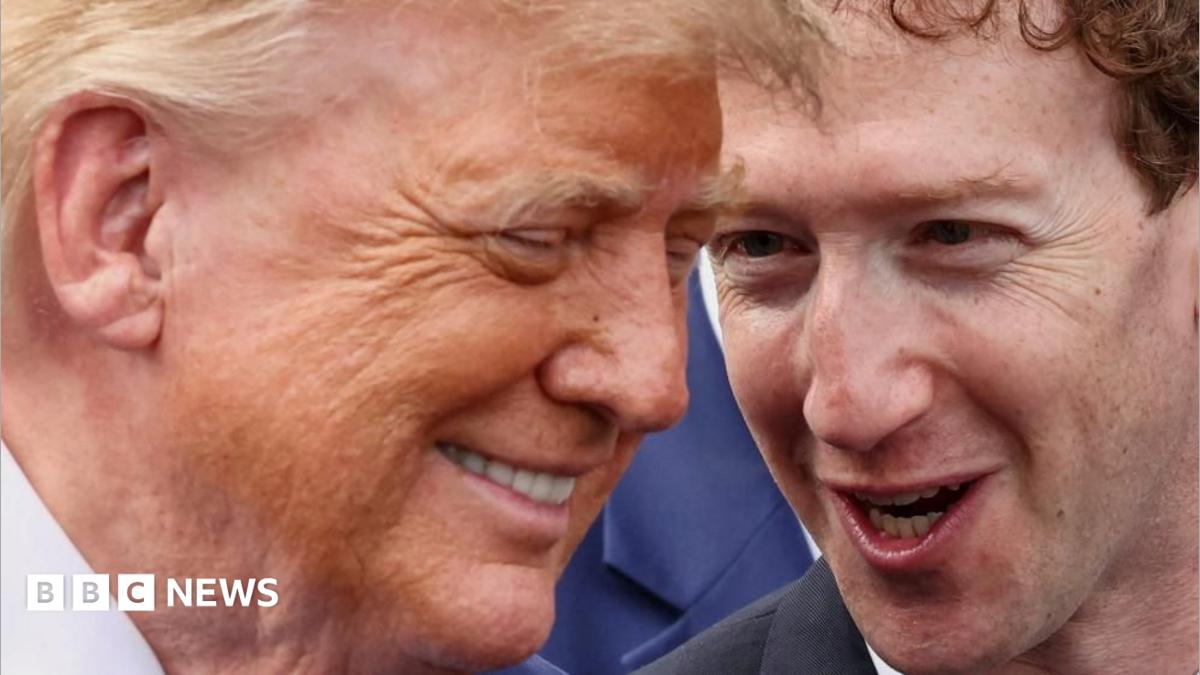 US President Donald Trump speaks with Meta CEO Mark Zuckerberg at the White House driveway following a luncheon for tech leaders in the East Room, in Washington, D.C., US, September 29, 2026.