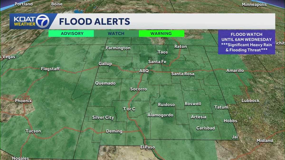 Flood watch issued for New Mexico as Hurricane Polo nears