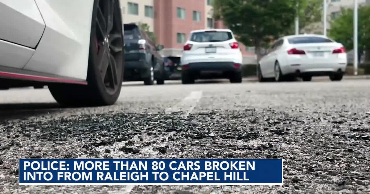 More than 25 cars broken into near Brier Creek hotel Saturday :: WRAL.com