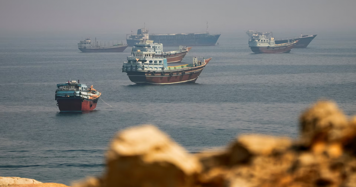 Iran crude exports through Hormuz stall for first time on record - Reuters