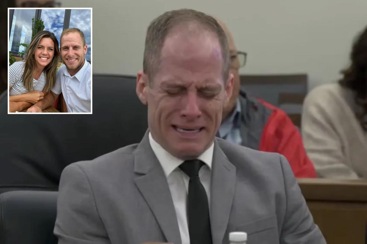 'American Idol' contestant Caleb Flynn sobs as court sees gruesome photos of Ashley's execution