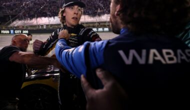 Ric Flair told drivers to take their helmets off and fight; NASCAR delivered