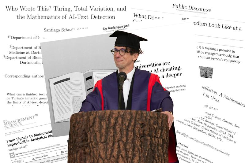 Op-eds, academic articles by Provost Santiago Schnell flagged as ‘AI-written’ by ‘near-zero error’ AI detector Pangram