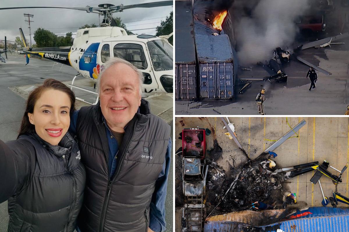 Cause of death revealed for NBC helicopter pilot after LA crash