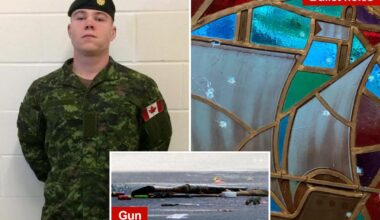 Ex-Canadian soldier opens fire at synagogue on Yom Kippur, wounds cop in possible antisemitic attack: officials
