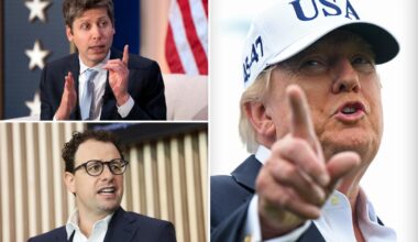 Trump brushes off AI doom predictions, says US must push ahead