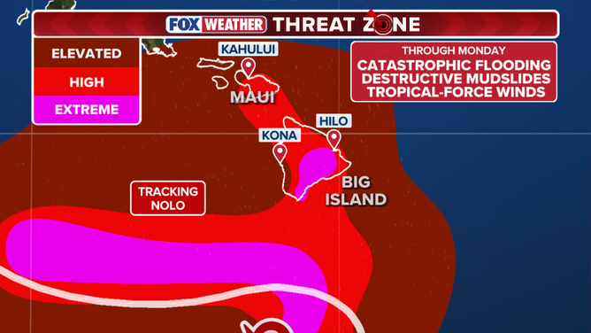 Exclusive FOX Weather Threat Zone.