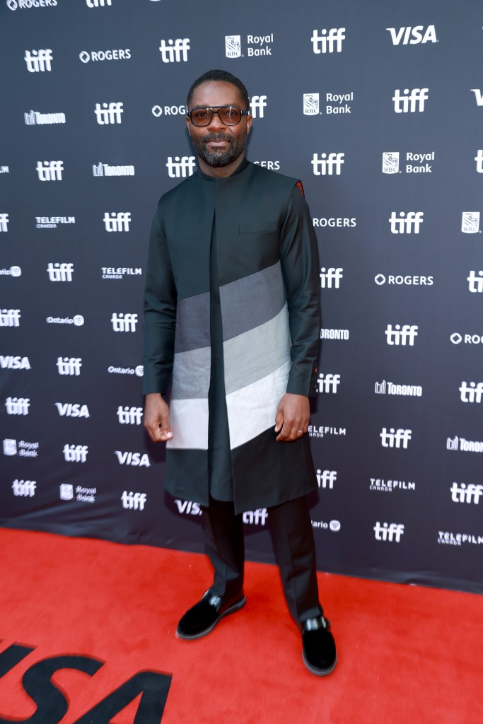 David Oyelowo on the red carpet for the "Clarissa" premiere at the 2026 Toronto International Film Festival.