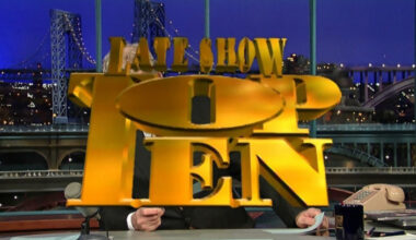 top ten from david letterman