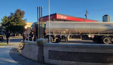 UPDATE: Nanaimo woman killed after being hit by fuel truck in downtown | NanaimoNewsNOW
