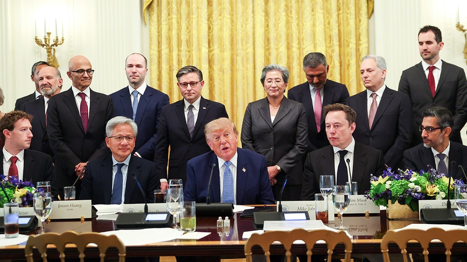 U.S. President Donald Trump AI execs