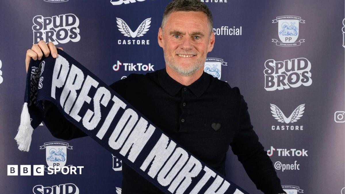 Preston North End crest at Deepdale