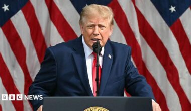 9/11 anniversary: 'We will never, ever forget,' Trump says as US marks 25 years since attacks - follow live