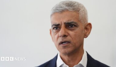 Mayor of London Sir Sadiq Khan.