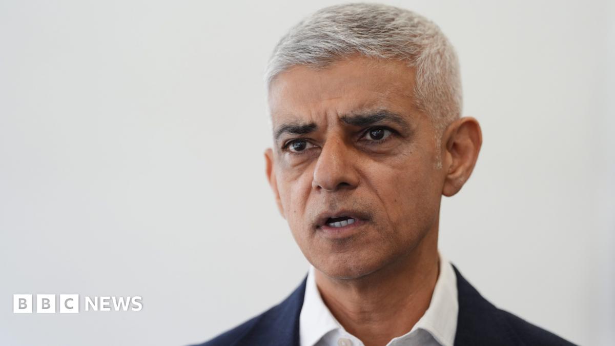 Mayor of London Sir Sadiq Khan.